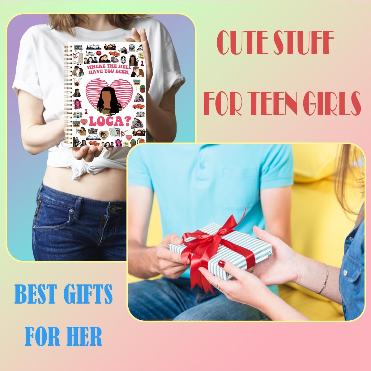 LONGXIN Twilight Merch Notebook Journal Edward Movie inspired Gift Twilight Gifts for Women Girls Vampire Lover Edward Bella Fans Movie Lovers Hardcover Spiral Notebook 5.8x8.3 - Image 6