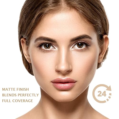 Miniatura 10 de Bellaterra Cosmetics BB Cream Tinted Moisturizer, Fundación 1.69oz - Dark 108 101 Feria,102 luz,40.9 in Medium,105 Bronceado Medio,107 Bronceado