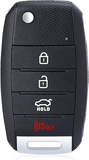 Flip Remote Key Fob for Kia Optima 2016 2017 2018 2019 2020 FCC ID: SY5JFRGE04 P/N: 95430-D4010 4 Buttons 434Mhz Keyless Entry Car Control Transmitter