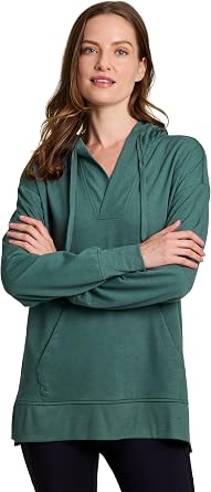 RBX Active Women's Lightweight French Terry Sweatshirt Hoodie Tunic