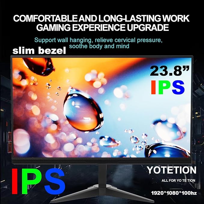 Monitor 24 Pulgadas Full HD 100Hz miniatura 3