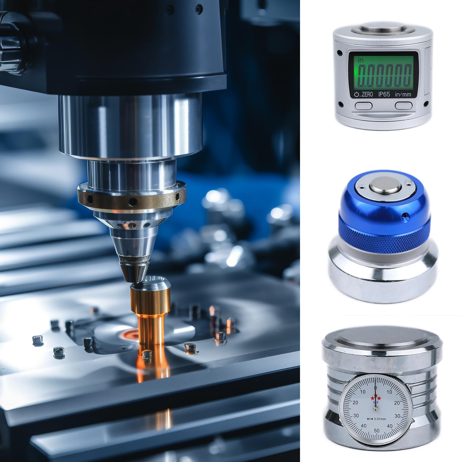 Amazon | 旋盤や製粉機械の位置決めに適したデジタルディスプレイ