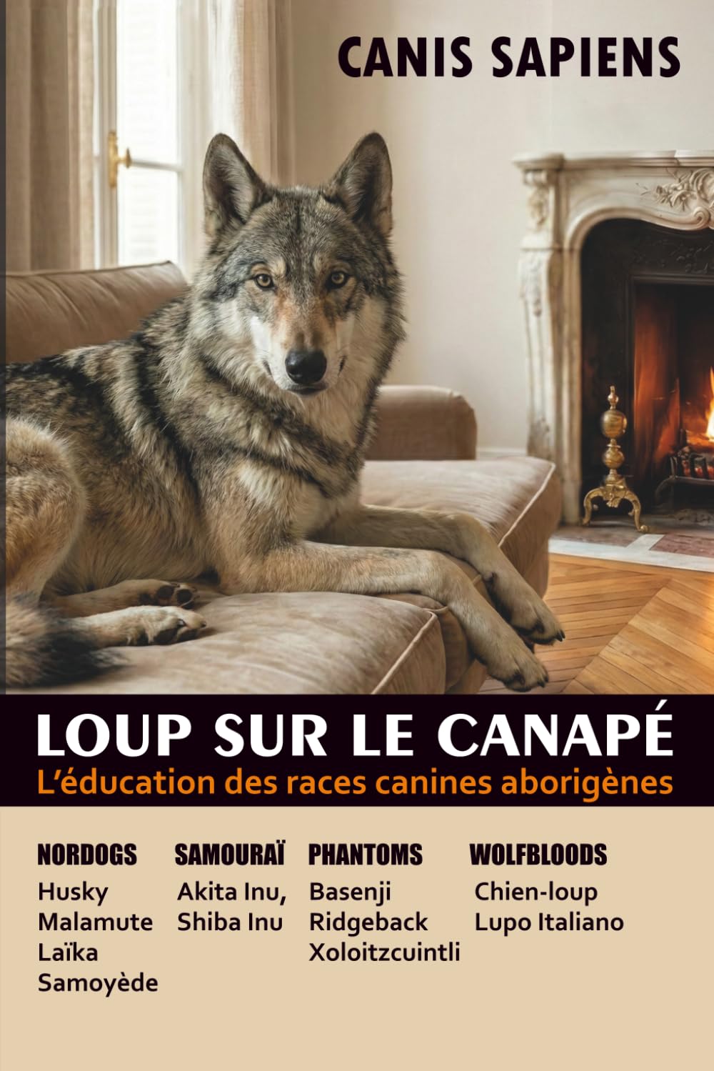 LE LOUP SUR LE CANAPÉ.: L’éducation des races canines aborigènes Husky, Akita, Malamute, Shiba, Samoyède.