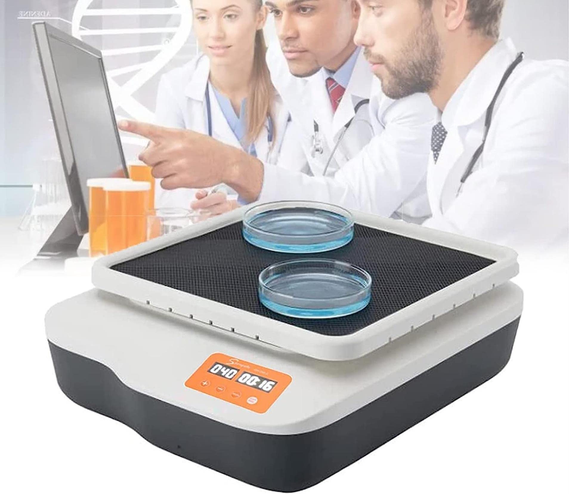 Agitateurs orbitaux numériques de laboratoire 40-200 tr/min avec mode continu