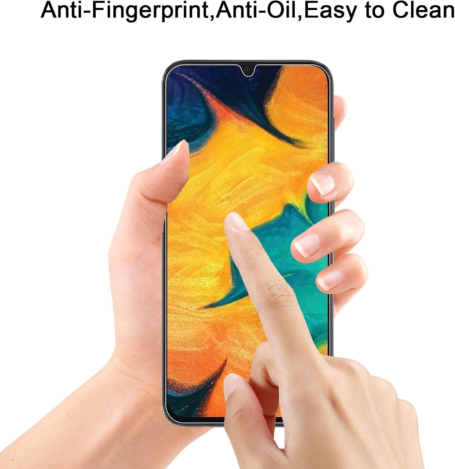 【 3+3 PACK 】Designed for Samsung Galaxy A53 5G Screen Protector Samsung A53 Screen Protector Tempered Glass, 【Easy Installation Tool 】9H Hardness,Anti-Scratch, HD Clarity