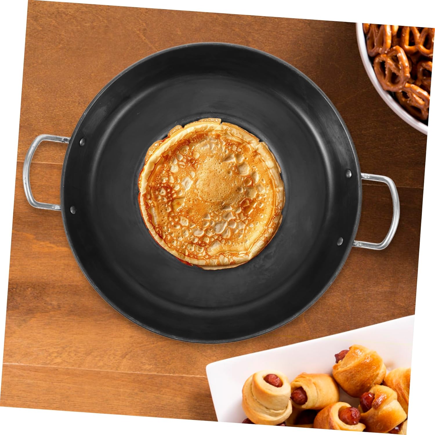 Non-stick Griddle Pan Frying Pan for Omelette Pancake and Steak Multi-use Kitchen