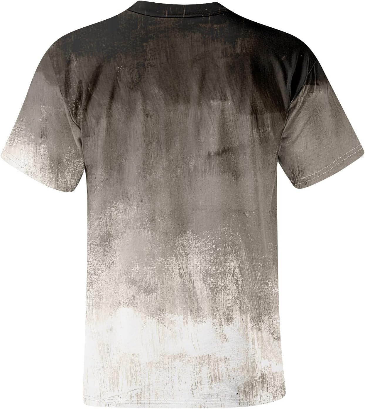 Ymosrh Men's Summer T Shirts Gradient Color Short Sleeve Crew Neck Soft Tee Shirts Beach Tops Casual Tees, S-5XL