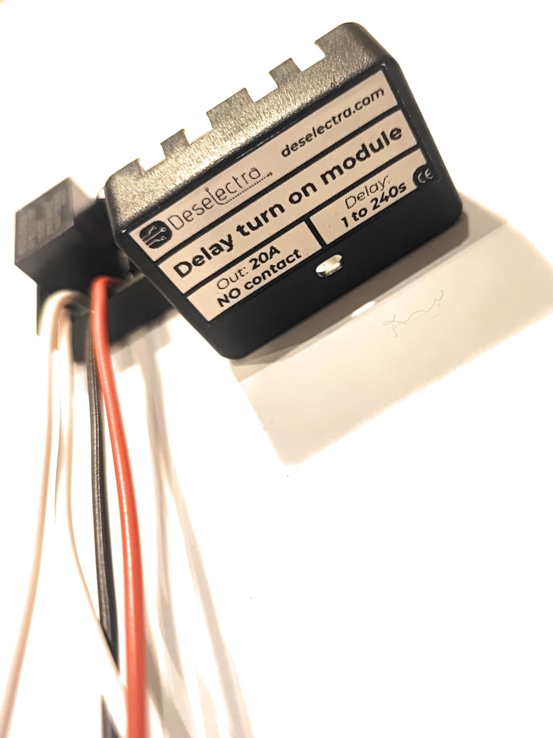 Mini Timer Switch time Relay 1 to 240 sec kit 12V / 12A delay on car daylights
