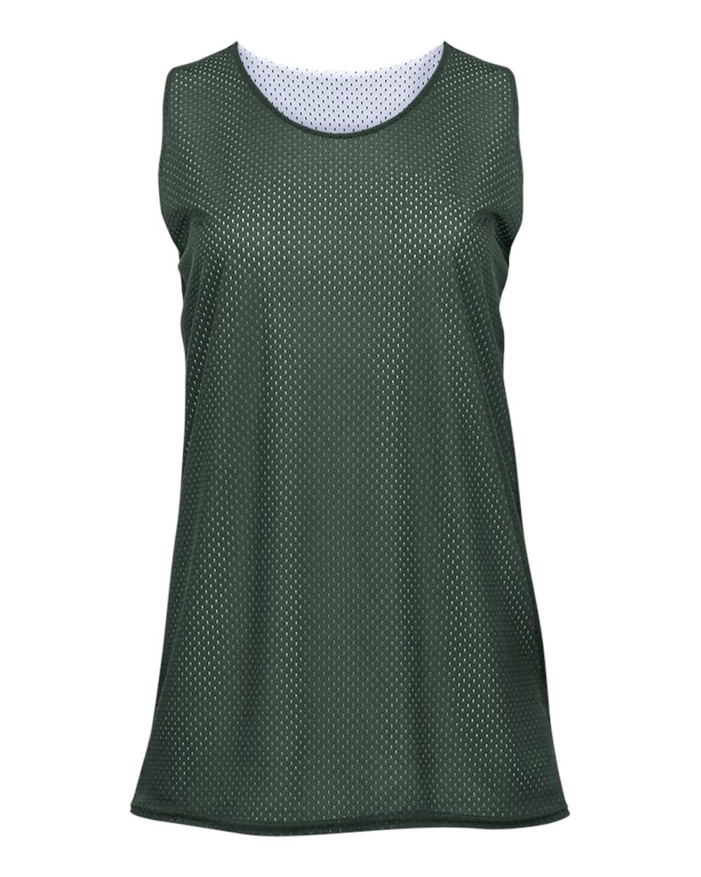 Forrest Green/White Ladies Small Reversible Mesh Tank Top Jersey Uniform