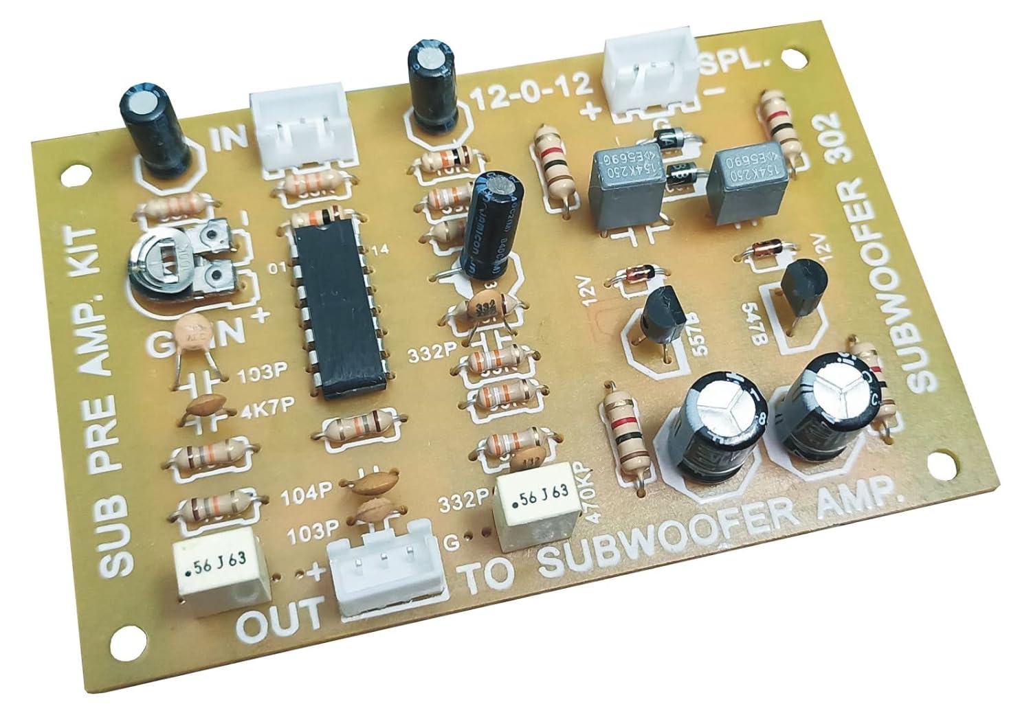 Belfin Subwoofer Low Pass Filter Board Amazon.in Electronics