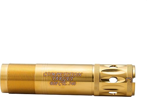 Miniatura 6 de CARLSON'S Choke Tubes 12 Gauge for Browning Invector Plus  Stainless Steel  Gold Competition Target Ported Sporting Clays Choke Tube  Made in USA