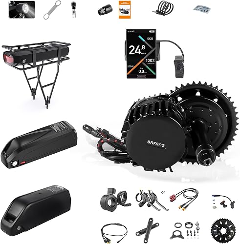 BAFANG BBS-HD 48V-1OOOW Mid Drive Motor Kit, Ebike Conver…