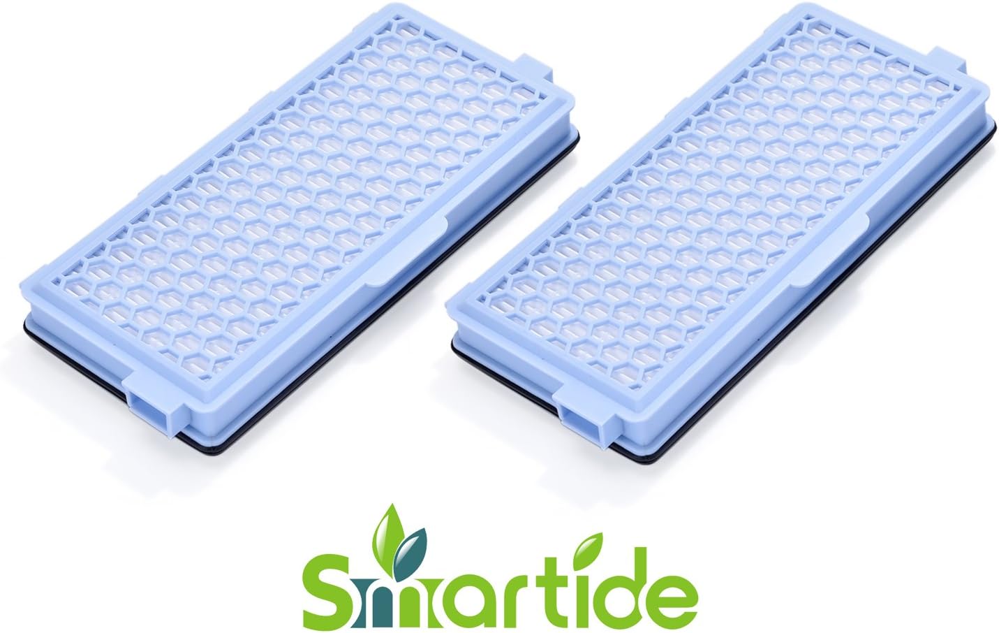 Smartide Active Filter HEPA SF-HA 50 AirClean Vacuum Cleaner Filter for Miele S4 S5 S6 and S4000 S5000 S6000 S8000 (Pack of 2)