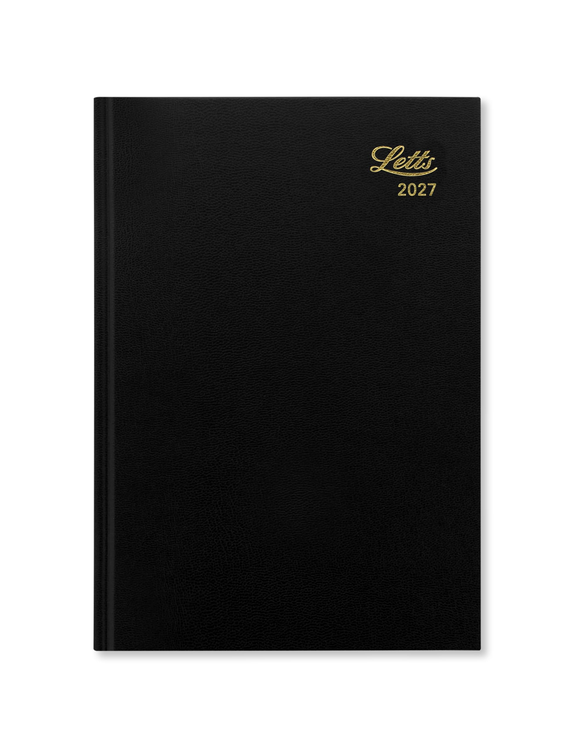 Letts of London Standard A5 week to view 2027 diary - Black 27-T31XBK