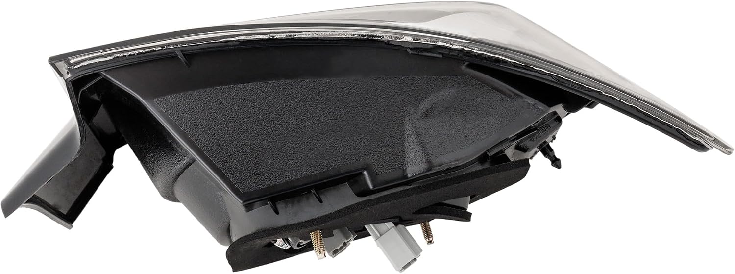 Compatible with 07-09 Mazda3 Sedan Taillight Taillamp Outer Brake Light Tail Lamp w/Bulb Left Driver Side