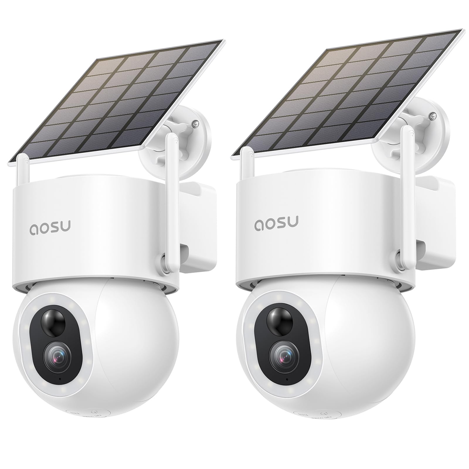 Amazon.co.jp: 【最新500万画素・高効率充電】aosu 防犯カメラ 屋外