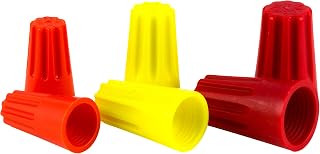 GE 18148 Twist-On Wire Connectors, Red/Yellow/Orange
