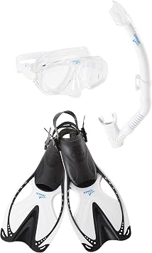 Speedo Unisex-Adult Swim Snorkel Dive Mask Anti-Fog with Nose Cover Adventure Series