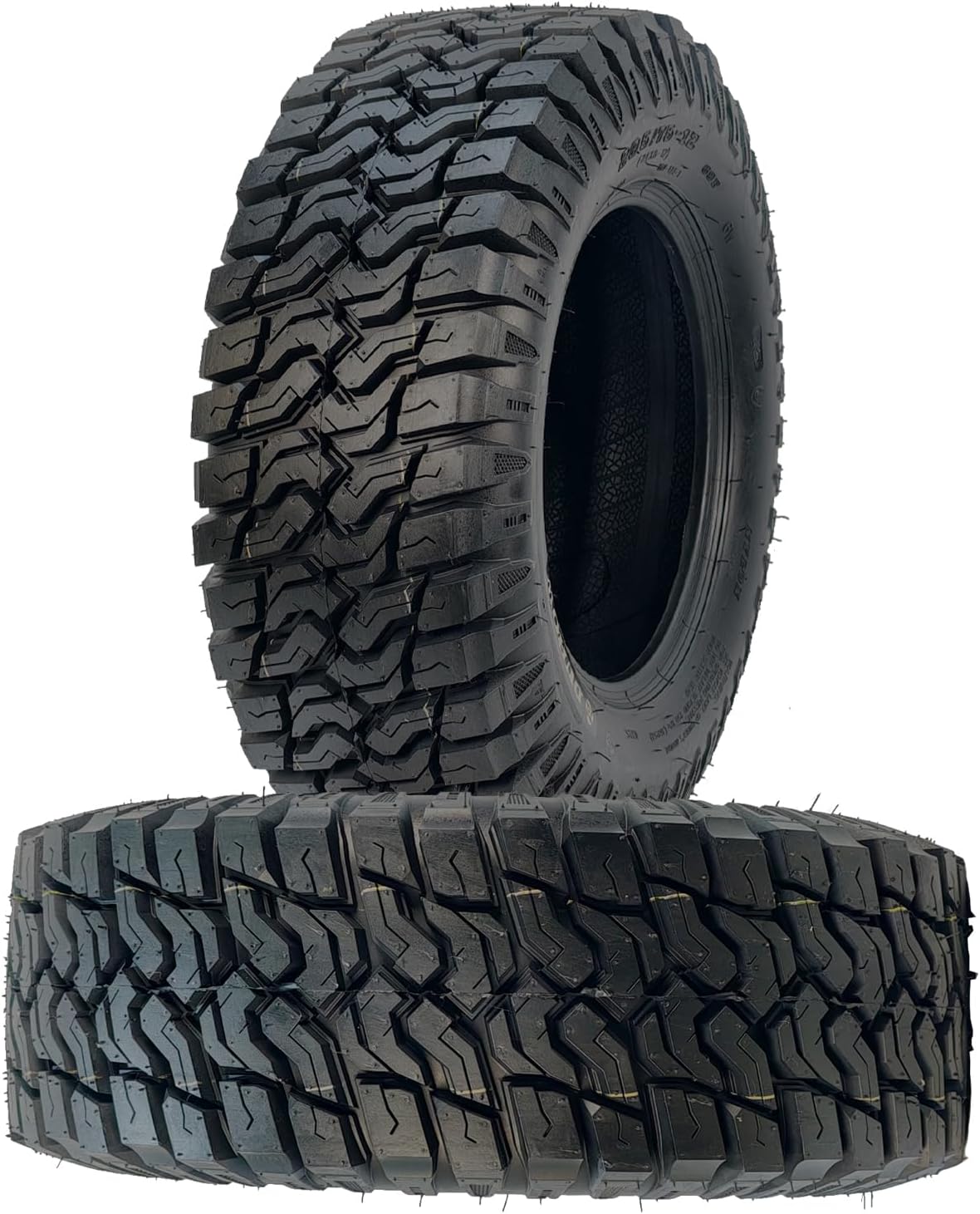 24x8x12 ATV Tires Set of 2, 24 8 12 4PR Tubeless for ATV and UTV, Heavy Duty All Terrain Tires for Mud Sand Dirt Snow & Off-Road