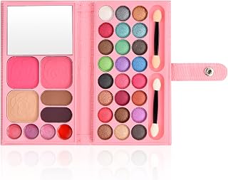 Make Up Palette Eyeshadow Palette Makeup Palette Set Include Eyeshadows, Lipstick, Blush, Eyebrow Powder, Shading Powder, Small Makeup Brushes, Mirror