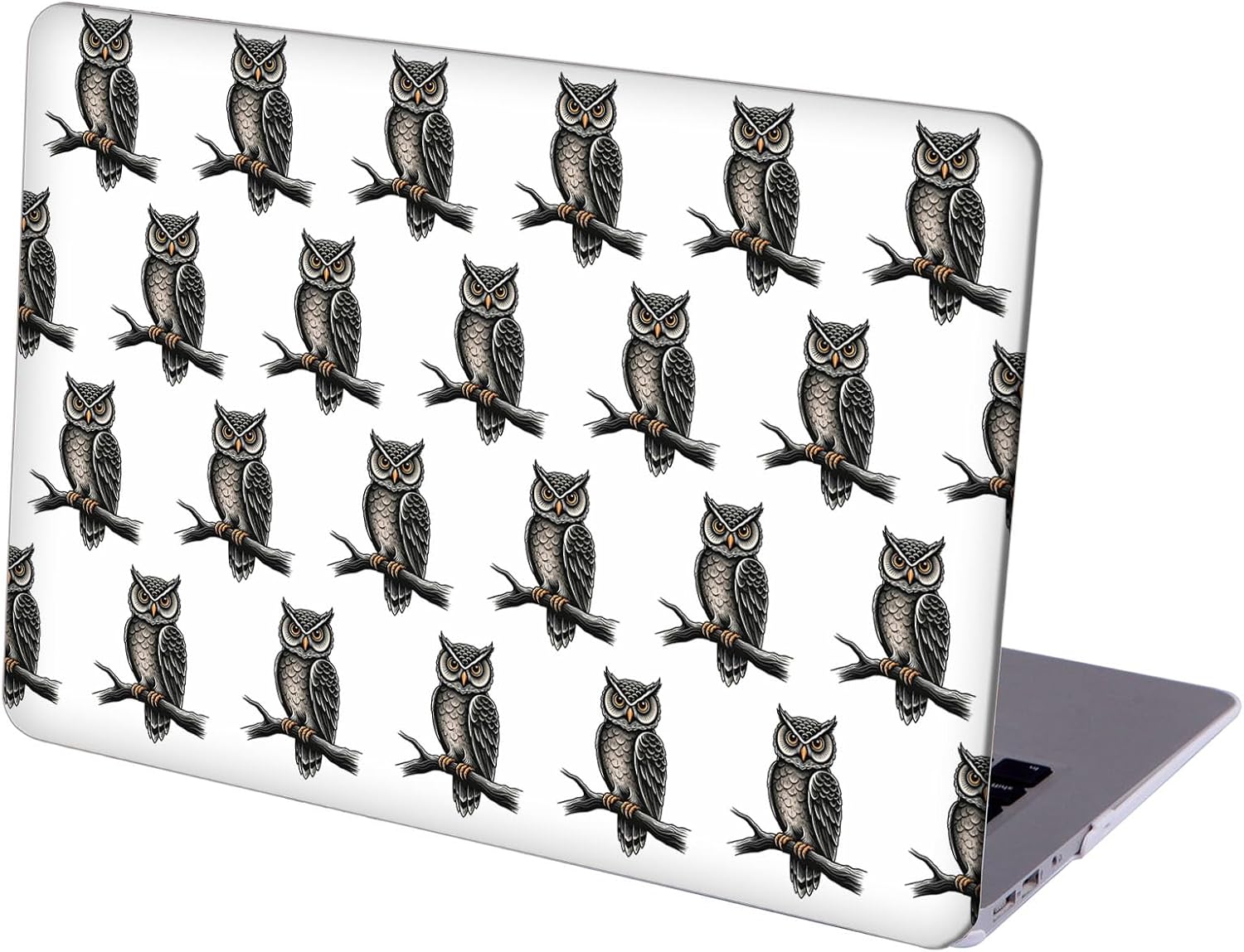 Compatible with MacBook Neo 13-inch, Hard Shell Case with Keyboard Cover and Screen Protector (A3404 A18 Pro chip, 2026 Release) - Owls MD8835