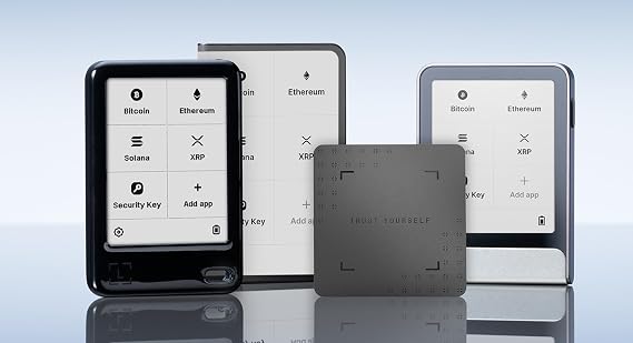 Ledger Nano Gen5 - Crypto Wallet - Securely Buy and Trade Digital Assets | Black, Easy-to-use touchcreen, Customizable