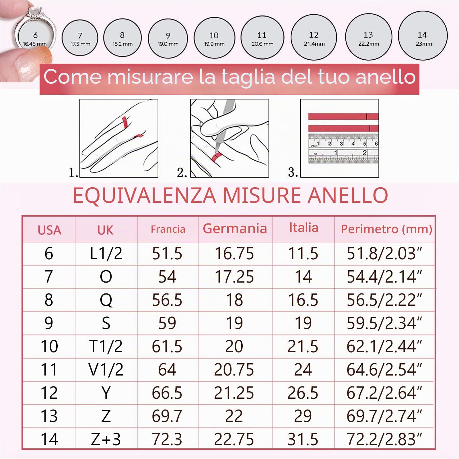 FindChic - Anello Unisex in acciaio inossidabile ipoallergenico, Anello Argento/Oro/Nero, Anello uomo acciao anello donna misura 7-14