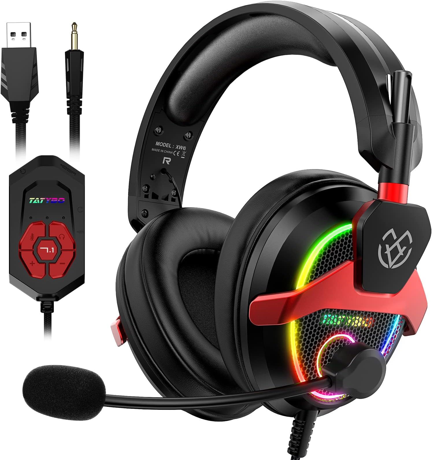 FIFINE Casque Gamer PC, Casque Gaming avec Micro pour PS4 PS5, Son FIFINE Casque Gamer PC, Casque Gaming avec Micro pour PS4 PS5, Son