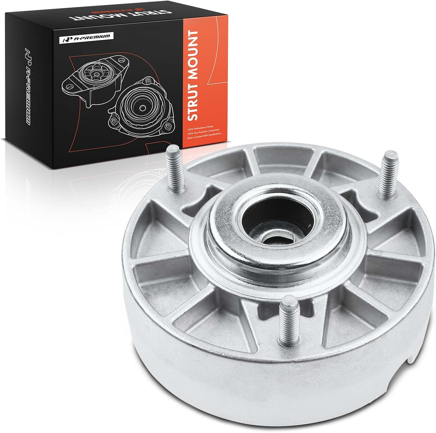 A-Premium Front Driver or Passenger Suspension Strut Mount Compatible with BMW X5 2014-2018 X6 2015-2019 L6 3.0L V8 4.4L