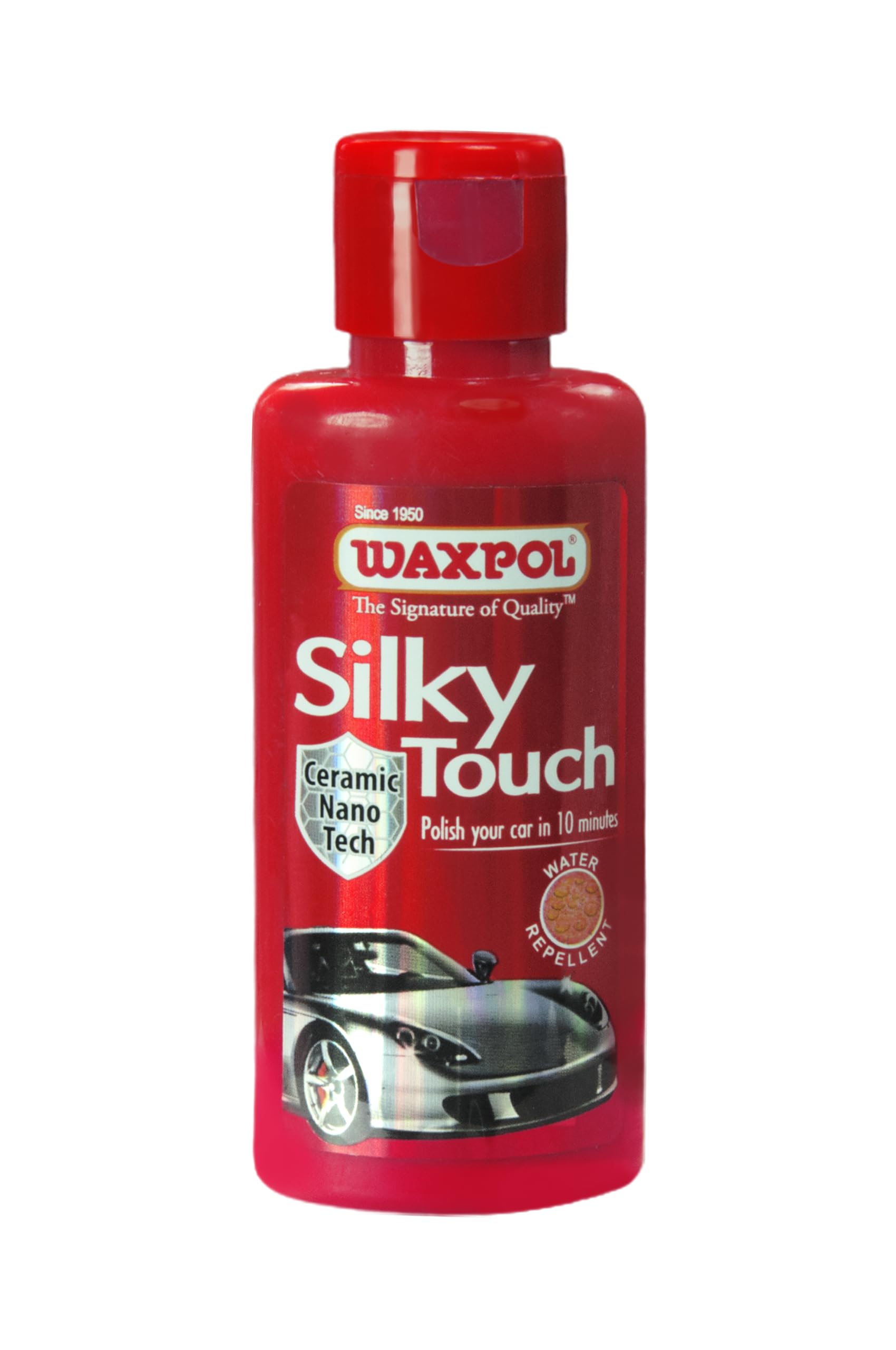 Waxpol Silky Touch Liquid Wax Polish 100ml(Set of 72) for Ultimate High Gloss Shine, Hydrophobic & UV Protection For Car & Bike (B0D3M3NQDV) Amazon Price History, Amazon Price Tracker