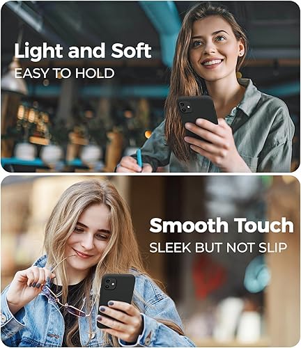 Miniatura 3 de AOTESIER Funda de teléfono diseñada a prueba de golpes para iPhone 11, silicona de grado alimenticio de alta calidad con forro protector