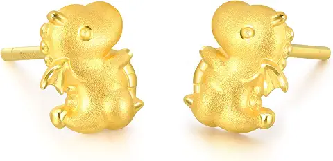 CHOW SANG SANG 24K Gold Love Decode Dinosaur
