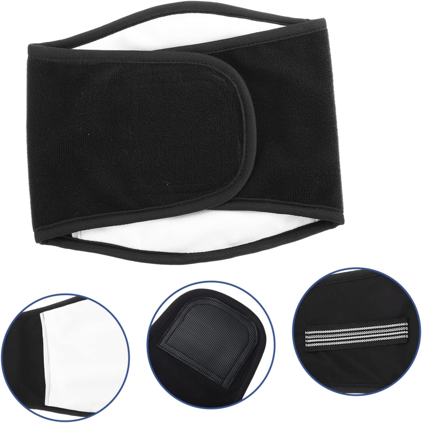 4pcs Washable Male Dog Diaper Reusable Belly Band for Puppy Home Pet Diaper Comfortable Double-Sided Fabric Easy to Use