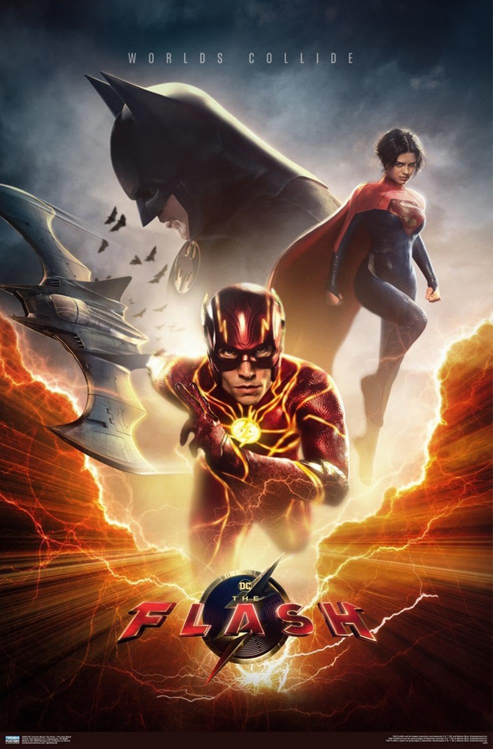 Amazon.com: Trends International DC Comics Movie The Flash - Trio