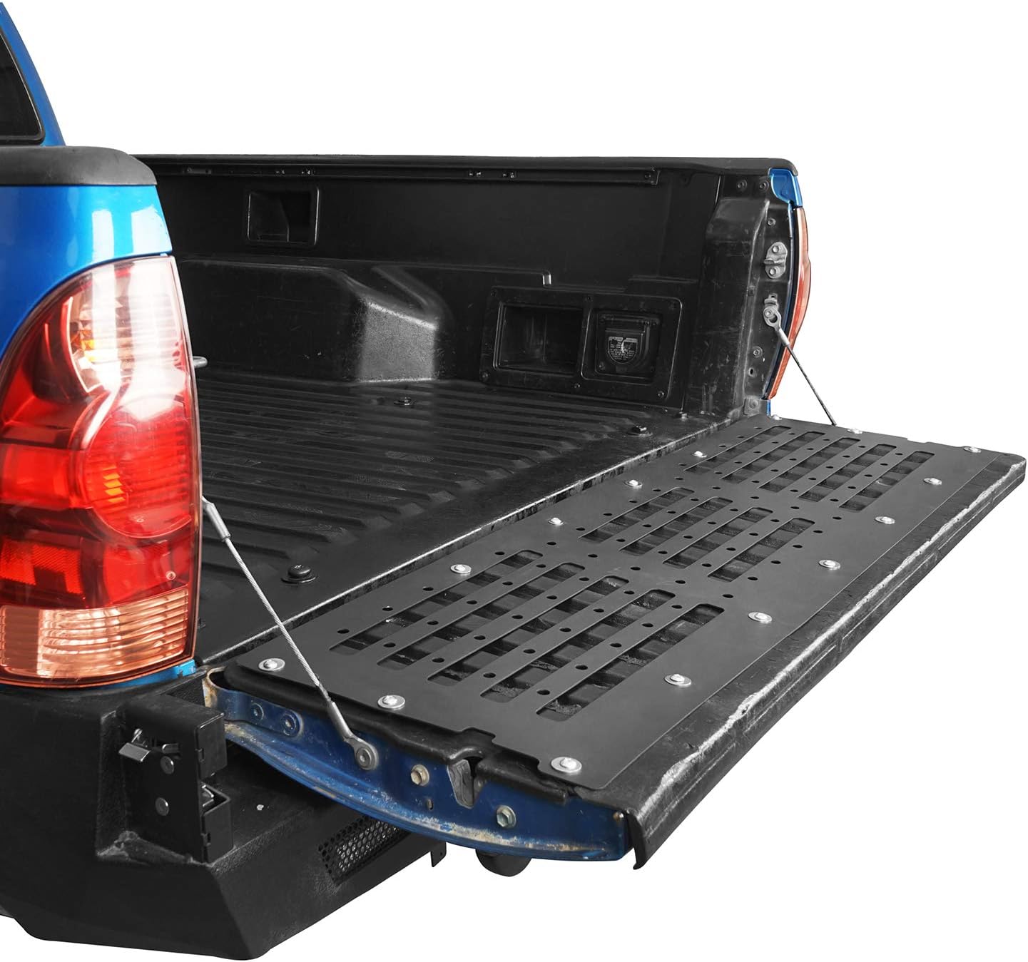 Hooke Road Tailgate Reinforcement Steel Plate for 0515 2nd Gen Toyota Truck Beds
