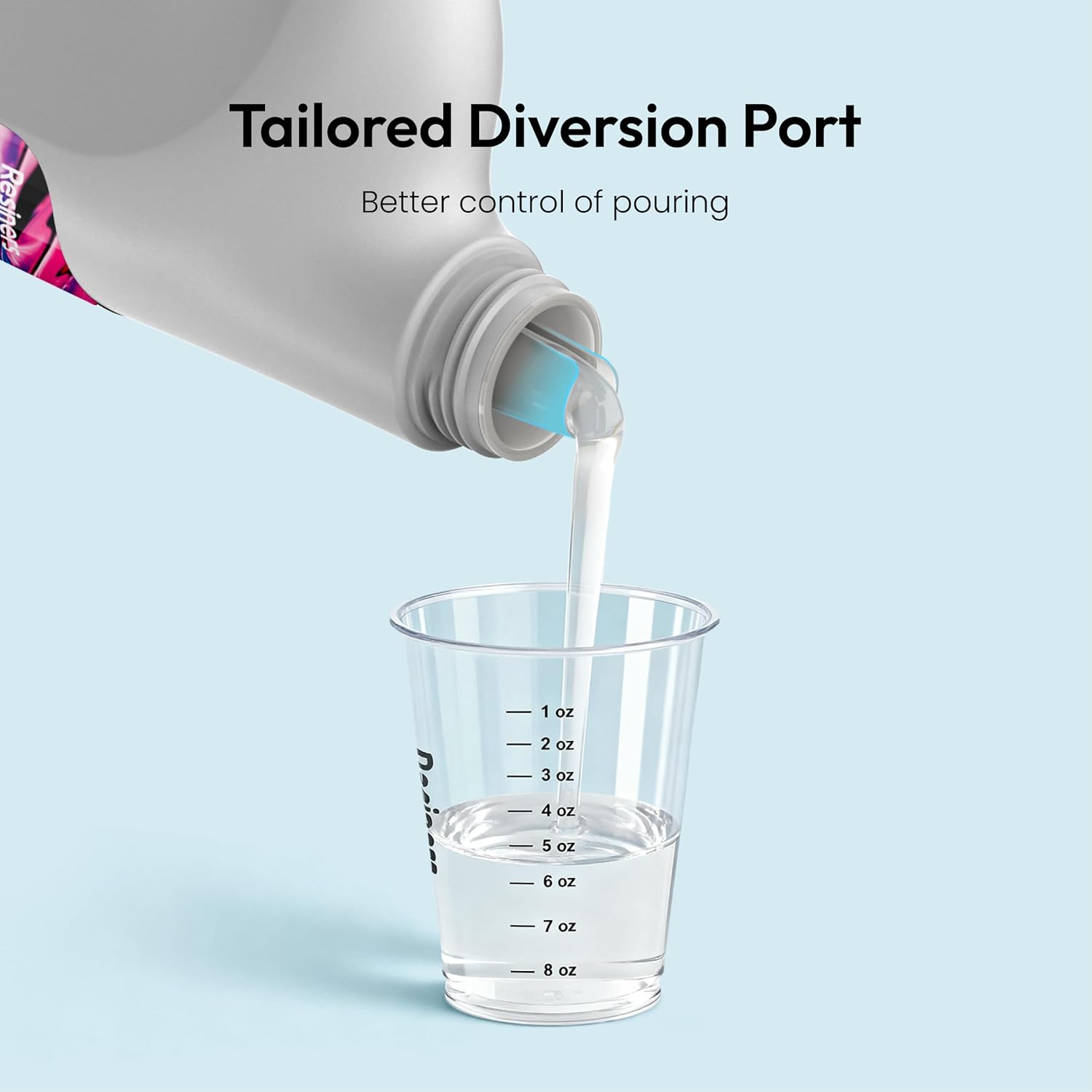 Epoxy Resin, Resiners 1 Gallon Epoxy Resin Kit for Mold Casting Jewelry Making Wood Coating DIY Crafts, Crystal Clear, with Diversion Port and Essential Tools, High Gloss Non Yellowing No Bubble