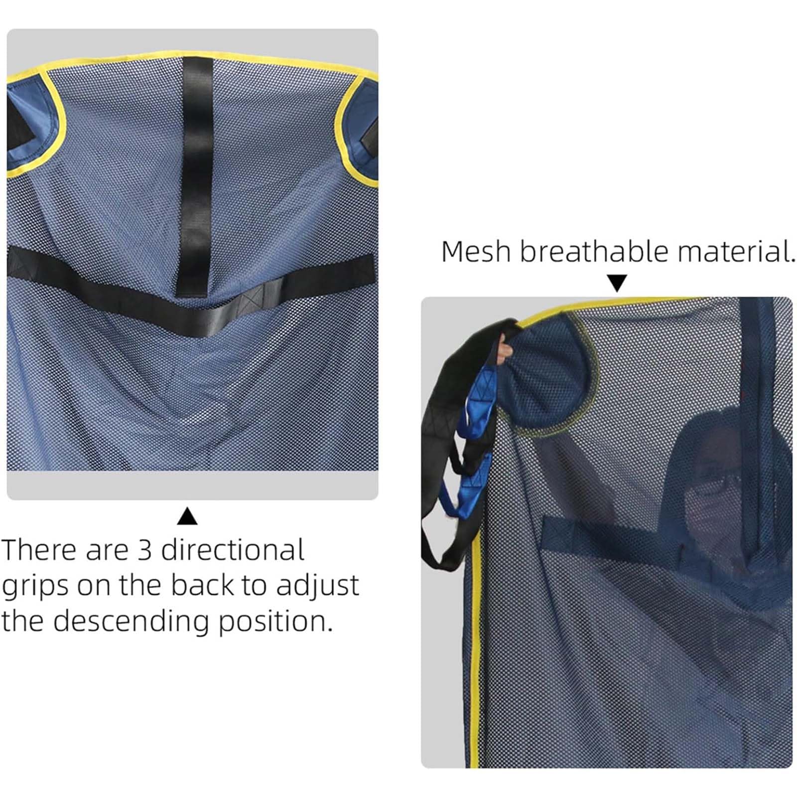 Generico Imbracature per Sollevamento Paziente Imbracatura per Sollevatore Paziente Cintura di Trasferimento per Scale Imbracatura per Sollevamento a Imbracature per Sollevamento