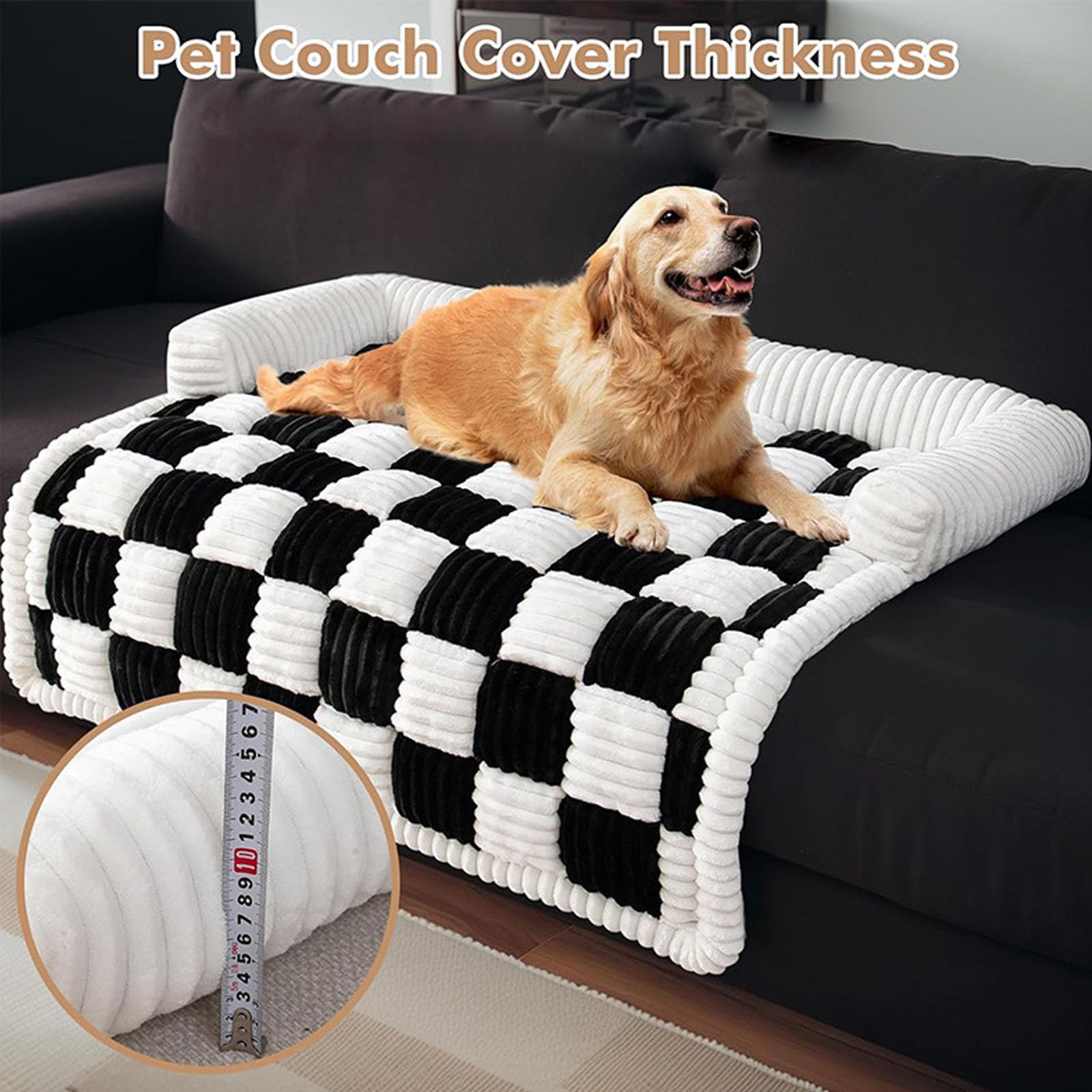 犬用ベッド・クッション ベージュとブラウン Amazon | FEANDREA 犬 ベッド ペットベッド 猫 犬 50×50cm