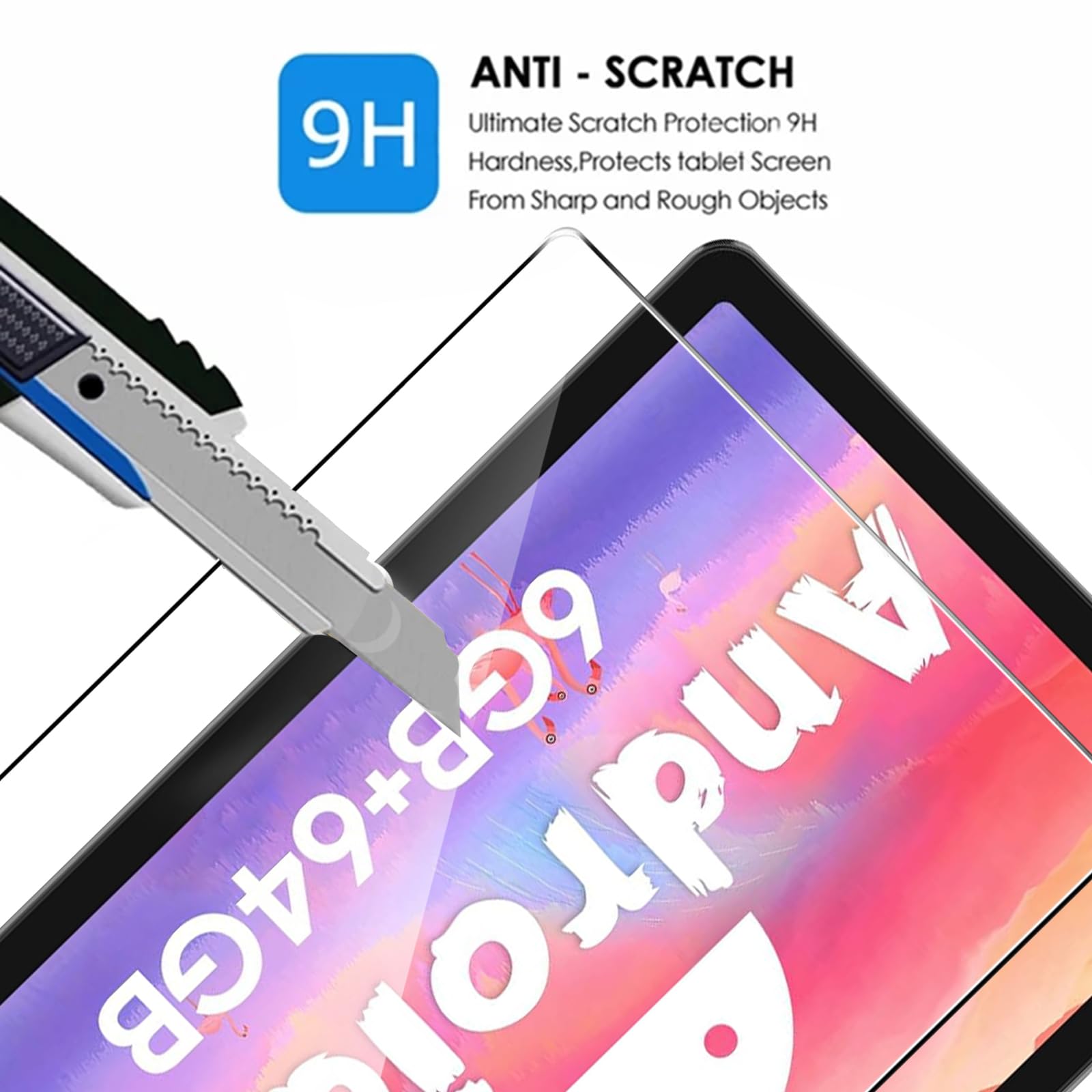 MEMELOKA Displayschutz Für Blackview Tab 7/8 WiFi – 2 Stück, 9H Härte, Anti-Kratzer