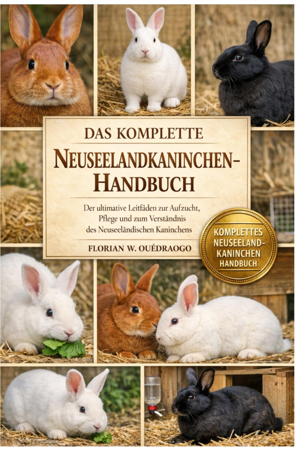 DAS KOMPLETTE NEUSEELANDKANINCHEN-HANDBUCH: Der ultimative Leitfaden zur Aufzucht, Pflege und zum Verständnis des Neuseeländischen Kaninchens