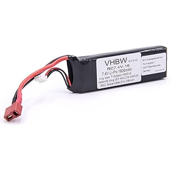 RC AKKU 11.1V 1800mAh T-System AWG14 Stecker für MODELLBAU FLUGZEUG HUBSCHRAUBER