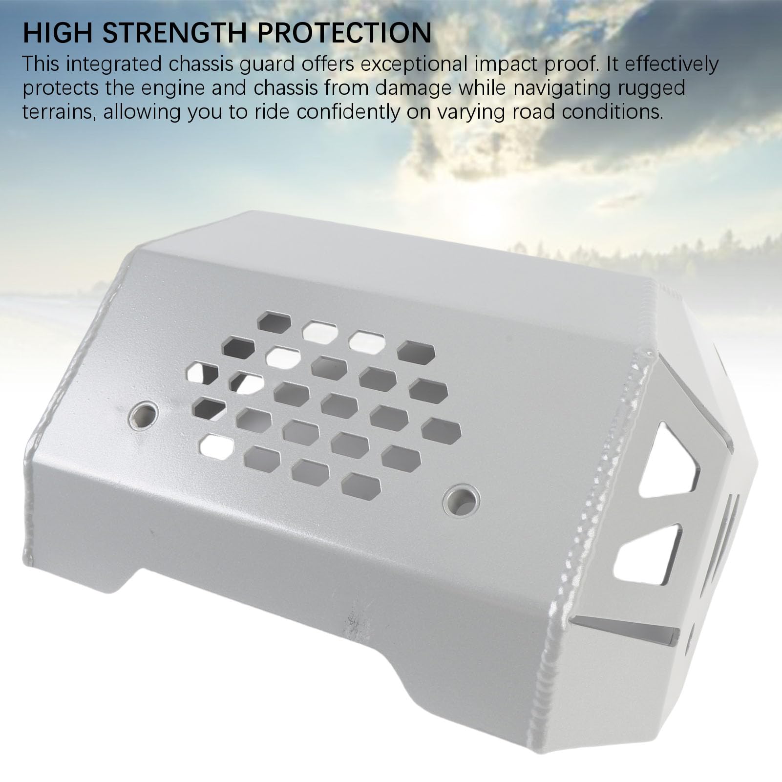 LICAEVEY Protezione Motore Telaio Paracoppa, Alluminio Antigraffio, for
