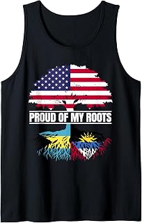 Bahamas Antigua Heritage Proud of Roots Bahamian Antiguan Tank Top