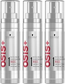 OSiS+ MAGIC Anti-Frizz Shine Serum, 1.7-Ounce (3-Pack)