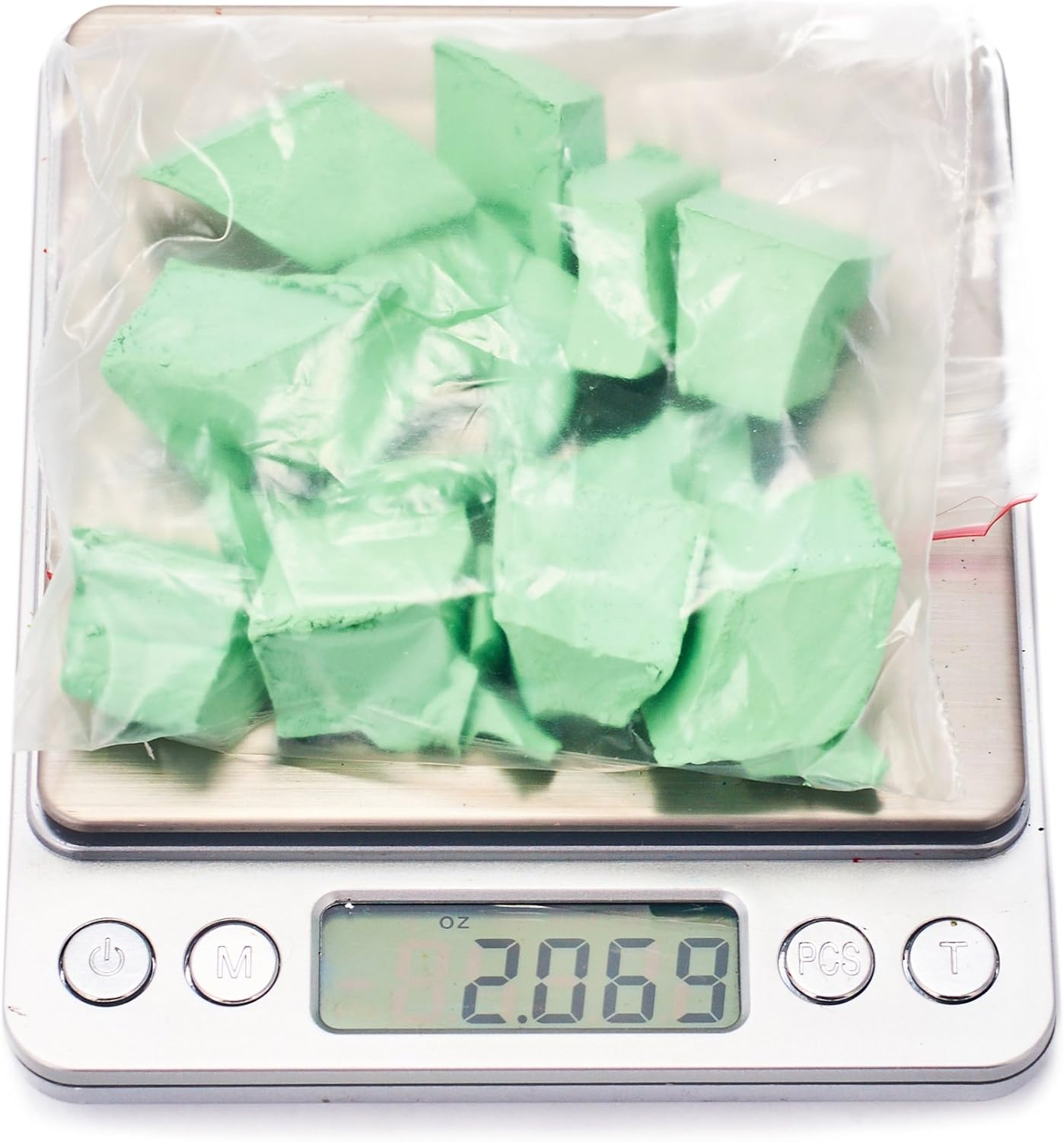 Pastel Green Candle Dye 2oz for Soy Candle Making – Candle Shop Premium Color Dye Blocks for Soy Wax, Beeswax, Paraffin - Candle Wax Dyes