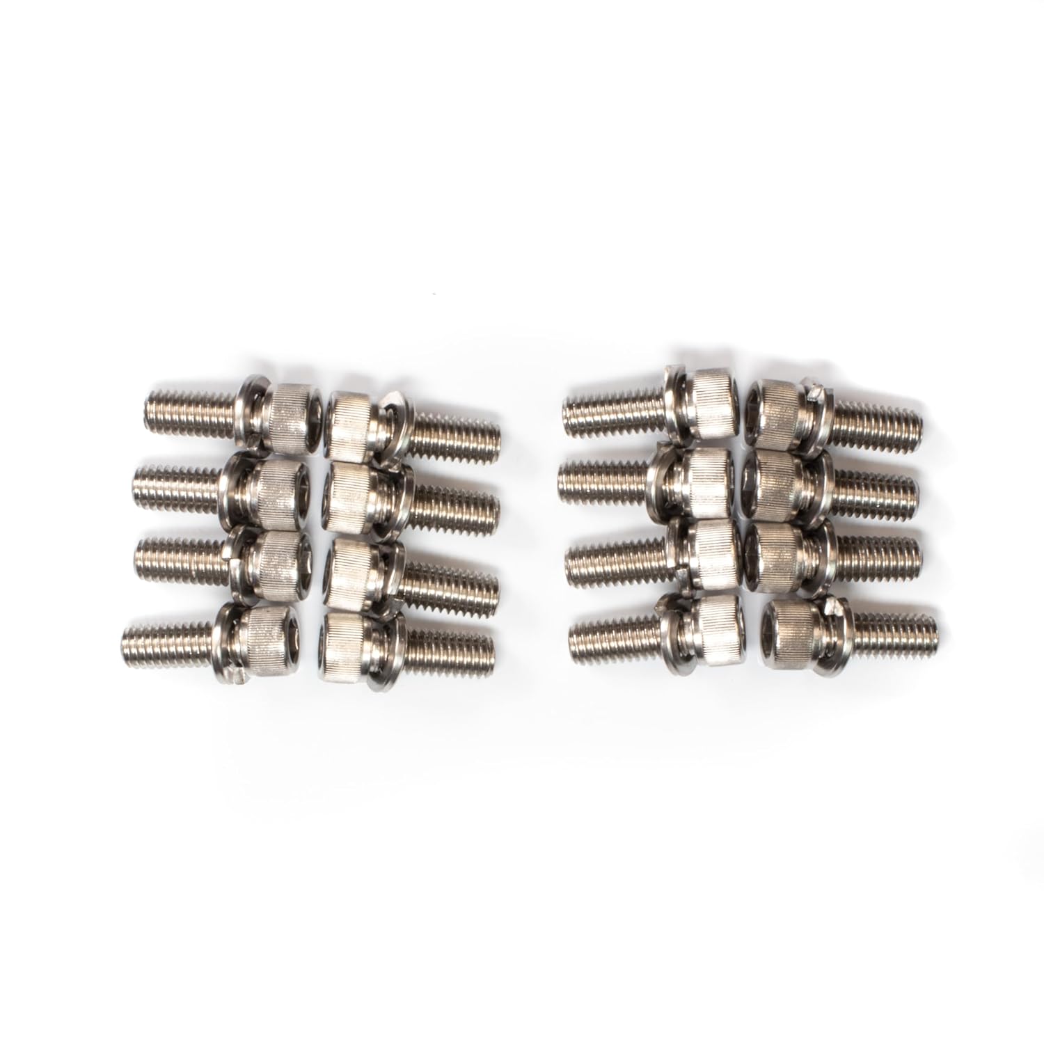 Header Bolt Set Fits Small Block Ford & Big Block Ford - SBF BBF 260 289 302 351W 351C 352 390 428 429 460 FE 5.0L