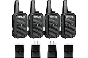 Retevis RT15 2-Way Mini Walkie Talkies for Adults, Small and Compact