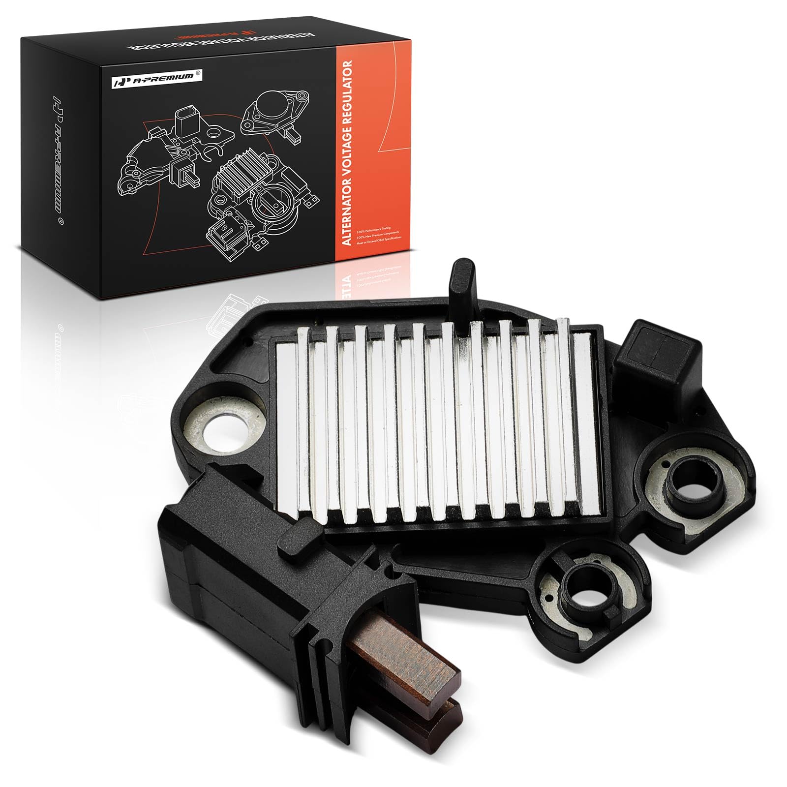 A-Premium Alternator Voltage Regulator Compatible with Mercedes-Benz C300 2013-2014, C350 2012-2015, E350 2012-2016, X204 Series GLK350 2013-2015, 3.5L, 14.3V B-Circuit 14.3 Vset-image-49