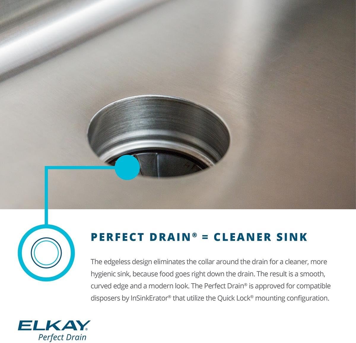 Elkay Lustertone Classic LRAD291865PDMR2 Equal Double Bowl Drop-in Stainless Steel ADA Sink with Perfect Drain