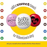 Vista 3 de M&M’S WORLD Valentines Day Candy Bulk 5lb Chocolate Candy Variety Pack for Milk Chocolate Gift Baskets and Valentines Gifts